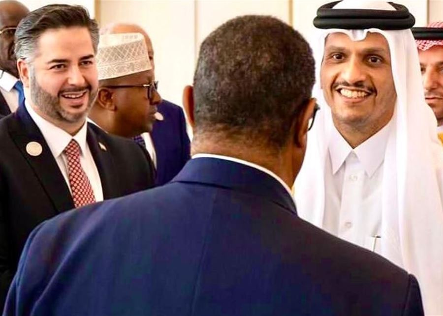 بصيرة قطر في المنطقة تنطلق من السلام في فلسطين ولبنان... لقاء بين سلام وآل ثاني